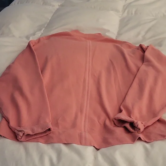 Oldnavy size large oversize coral sweatshirt - Picture 7 of 9